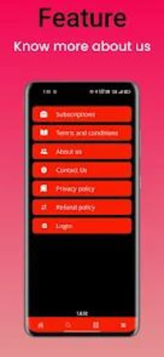 Android application Rending Tv screenshort