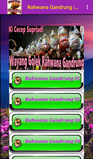 Rahwana Gandrung Wayang Golek Screen 3