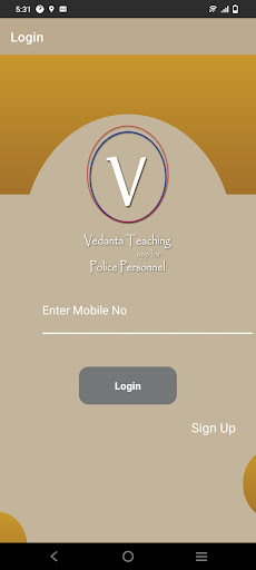 Vedanta Teaching App Screen 3