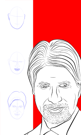 How to draw indian actors Screen 2