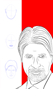 How to draw indian actors