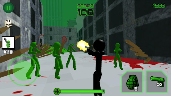 Stickman Zombie Shooting 3D 1.08 screenshots 4