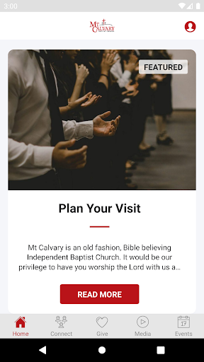 Android application Mt Calvary Baptist Deming screenshort