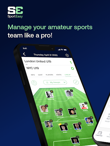 Screenshot of SportEasy