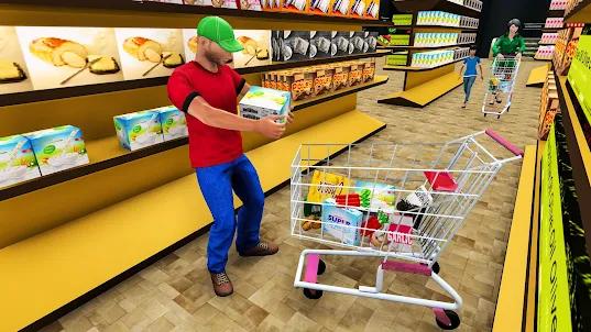 Supermarket Store Cashier Game