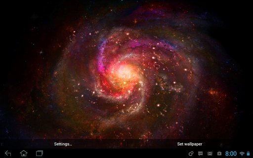 Galactic Core Live Wallpaper