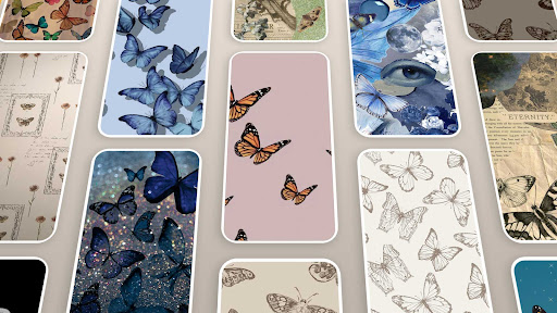 Vintage Butterfly Wallpaper