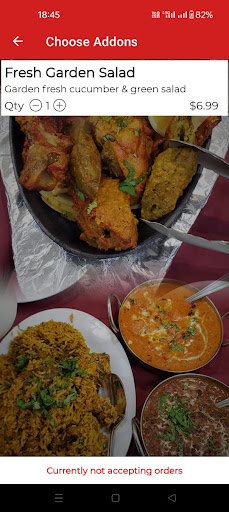 Namaste Indian Restaurant Screen 3