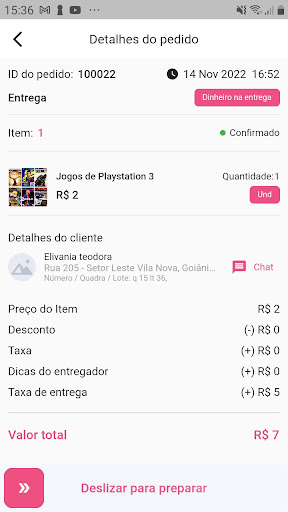 Android application Qbanca Vendedor screenshort