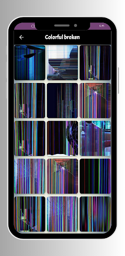 broken screen wallpaper Screenshot 1 - AppWisp.com
