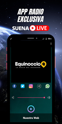 Radio Equinoccio Screen 2