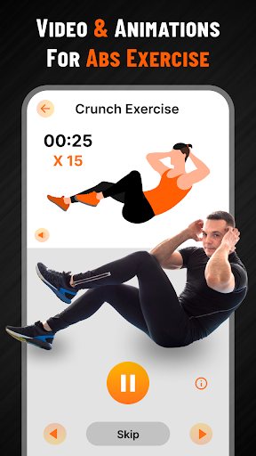 Home Workout - Abs in 30 Days Screen 3