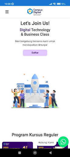 Android application Campus Digital screenshort