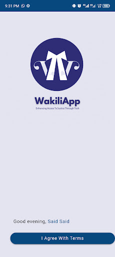 WakiliApp - Legal Services Screen 2