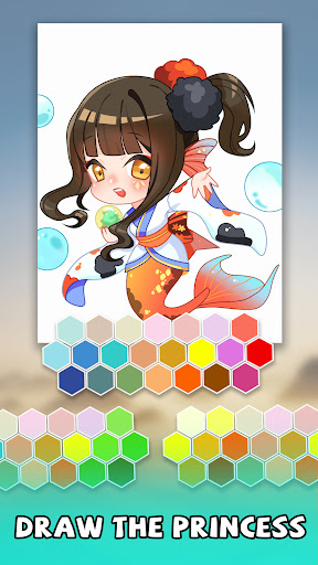 Mermaid Coloring:Mermaid games screenshot