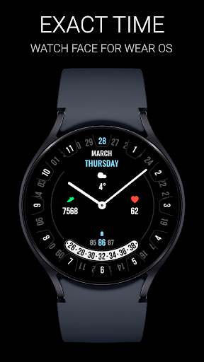 Exact Time Watch Face screenshot 0