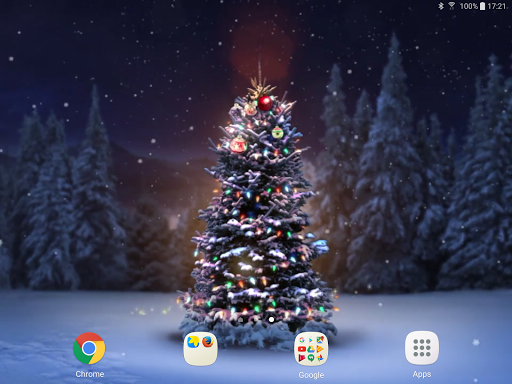 Christmas Tree Video Wallpaper