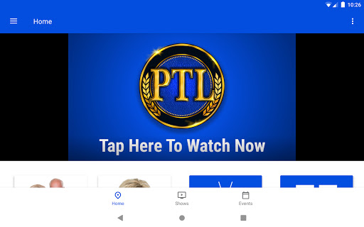 Screenshot of PTL Television Network