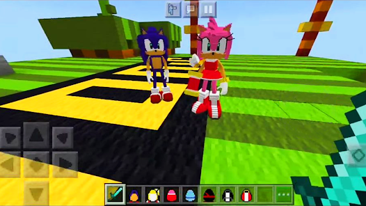 Captura de Pantalla 8 Sonic craft Hedgehog 2 mod android
