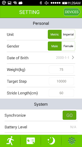 Go Activity Screen 2