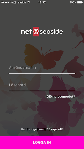 Android application net@seaside screenshort