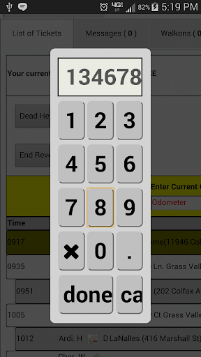 Easy Rides Driver Screen 2