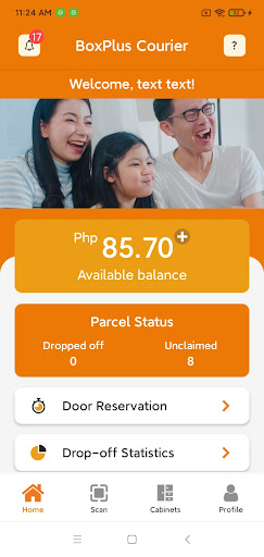 BoxPlus Courier Screen 3