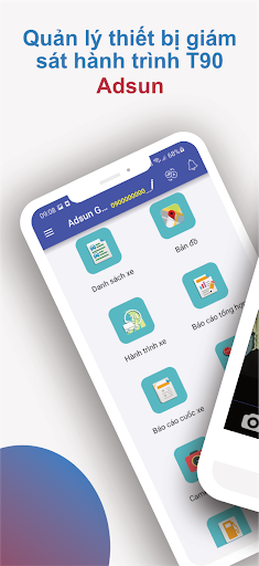 Android application AdsunGPS screenshort
