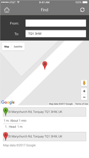 Takeaway-App Screen 3