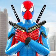 Flying Spider Hero Strange Vegas Gangster Mod apk скачать последнюю версию бесплатно