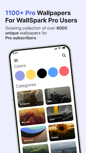 WallSpark: AI Wallpapers Screen 3