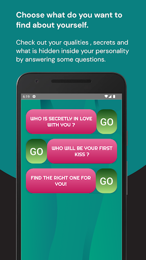 TrueMe - Personality Finder Screen 2