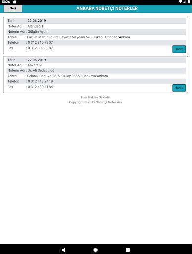 Nobetci Noter Ara Screen 3