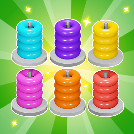 Color Hoop Sort - Ring Puzzle 1.1.9 Icon