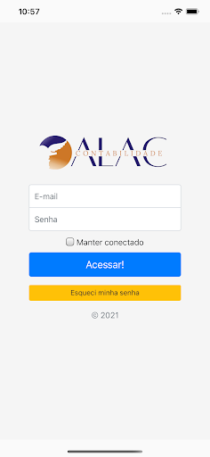 Android application Alac Contabilidade screenshort