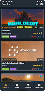 Captura de Pantalla 5 WorldEdit Mod android