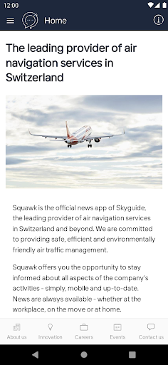 Android application Skyguide Squawk screenshort