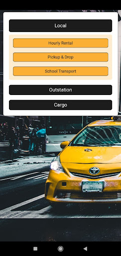 AutoCab Screen 2