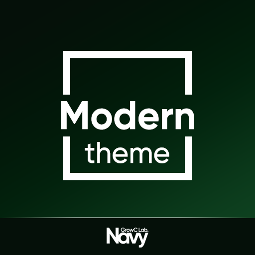 Modern GREEN-Kakao talk theme logo