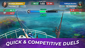 Game screenshot Fishing Rival: Fish Every Day! mod apk