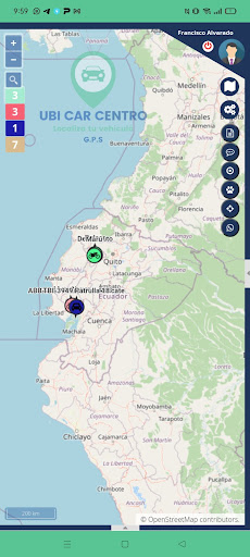 UBICAR GPS Screen 3