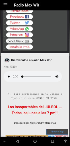 Radio Max WR Screen 2