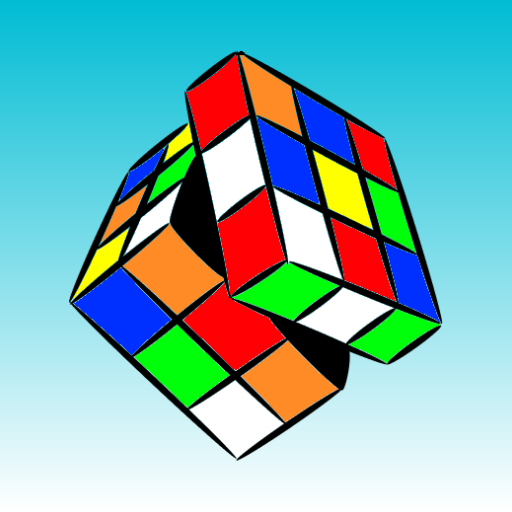Rubiks Cube 3D logo