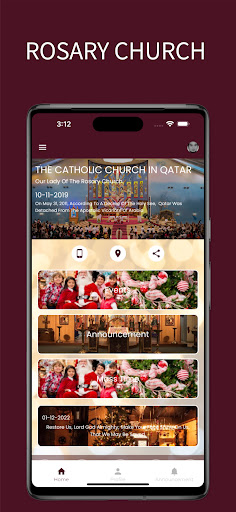 Android application Rosary Church screenshort