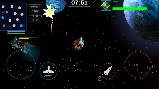Android application Cosmic Rush screenshort