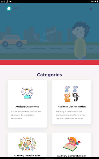 Android application COCHILA screenshort
