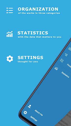 Android application WorkWit - Work Manager screenshort