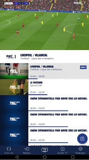 RMC Sport – Live TV, Replay screenshot 3