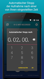 Hi-Q MP3 Recorder (Demo) Screenshot