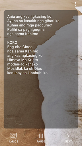 Bisaya Christian Songs Screen 2